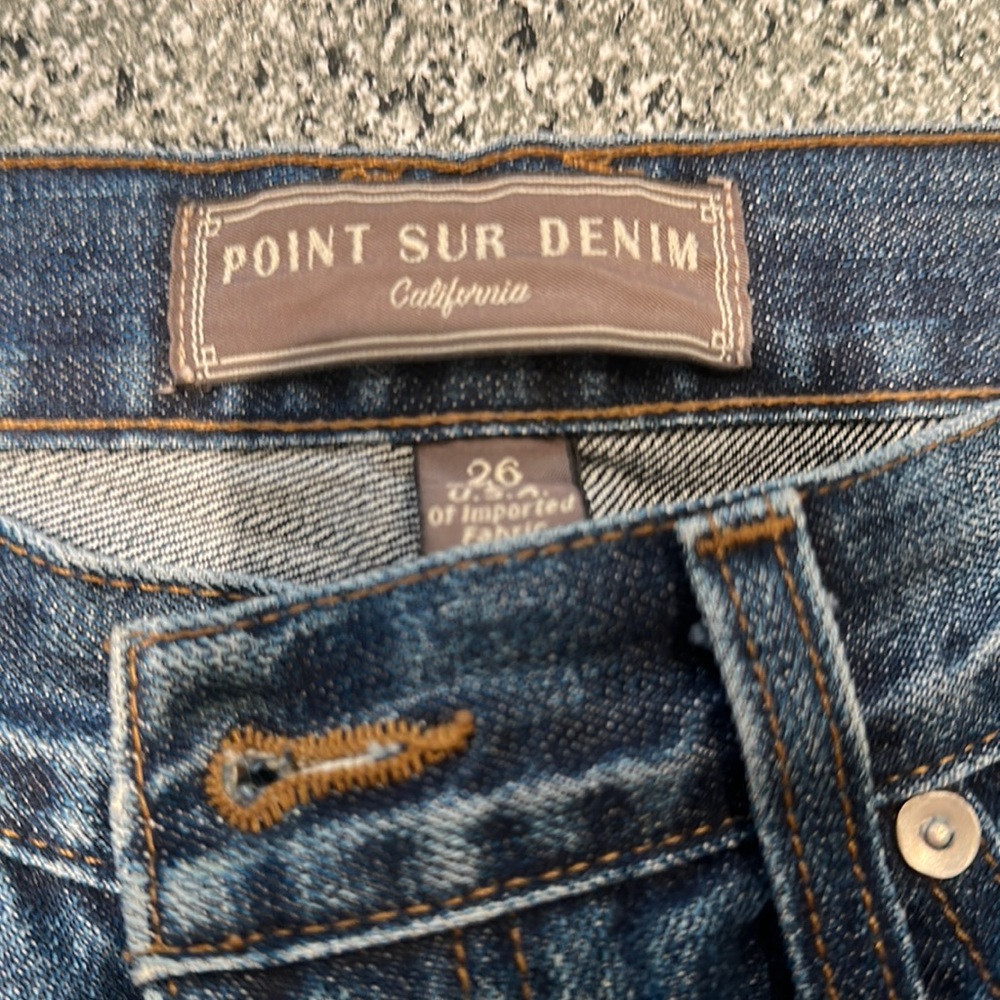 Point Sur (J Crew) wide leg jean